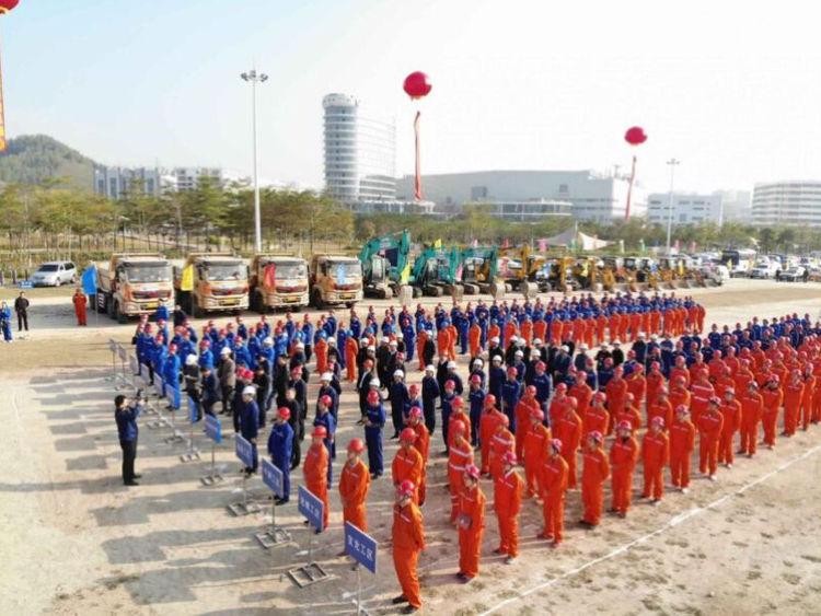 龍崗區(qū)舉行龍崗河流域、觀瀾河流域消除黑臭及河流水質(zhì)保障工程開工儀式